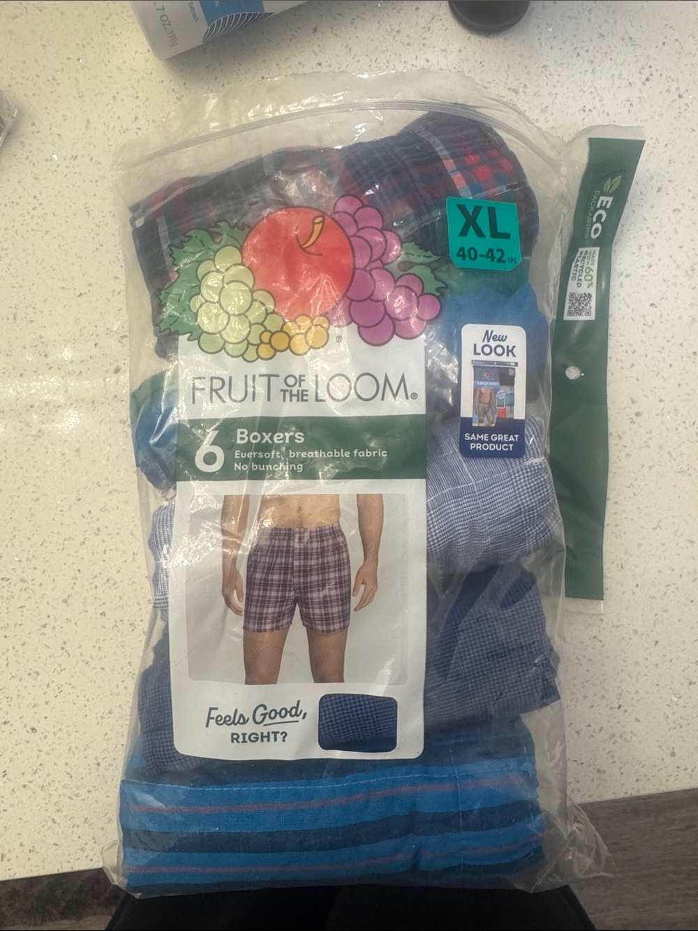 5 pairs of men’s boxers